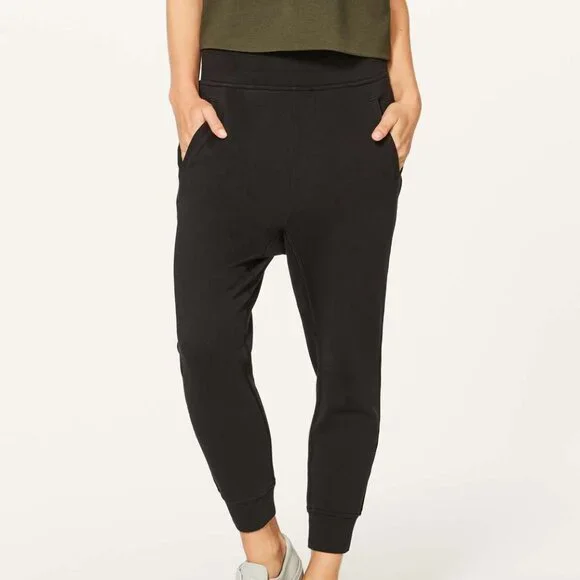 NEW Lululemon Press Pause Jogger (25") Black size 4 - Picture 4 of 7